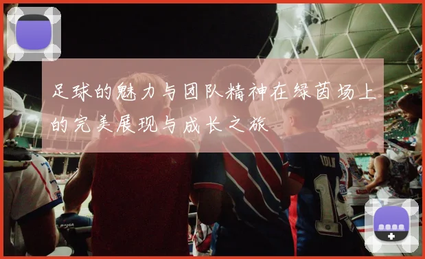 足球的魅力与团队精神在绿茵场上的完美展现与成长之旅